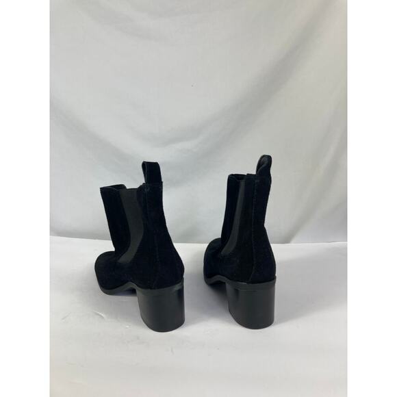 Steve Madden Rhiannon Suede Chelsea Ankle Boot in Black Size 9.5 - Picture 7 of 7